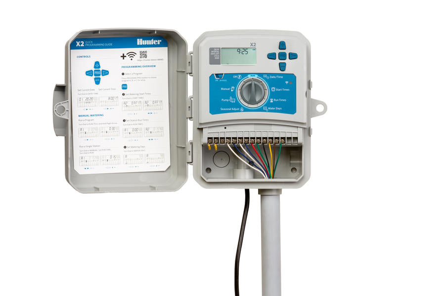 Hunter - X2-800 - 8-Station Controller w/ Plug - WiFi Ready