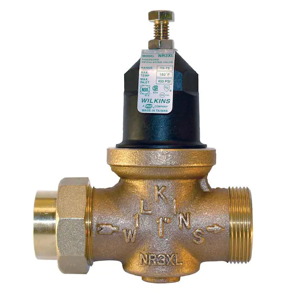 Zurn - 1'' Brass Pressure Reducing Valve (15-75 PSI) - 1-NR3XL