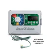 How does flow monitoring in the Rain Bird ESP-ME3 controller save water and prevent property damage?