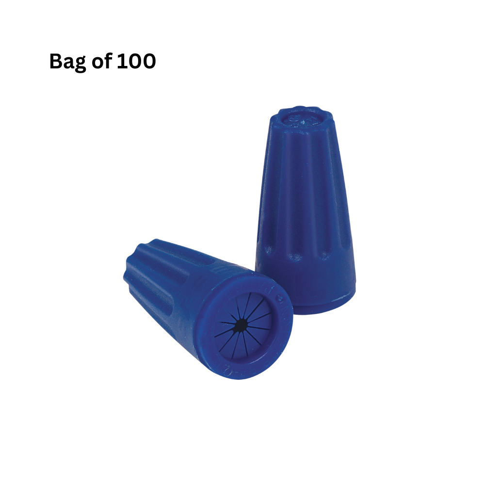 Dryconn - Blue/Blue Waterproof Wire Connectors (100 ct.) - 10241