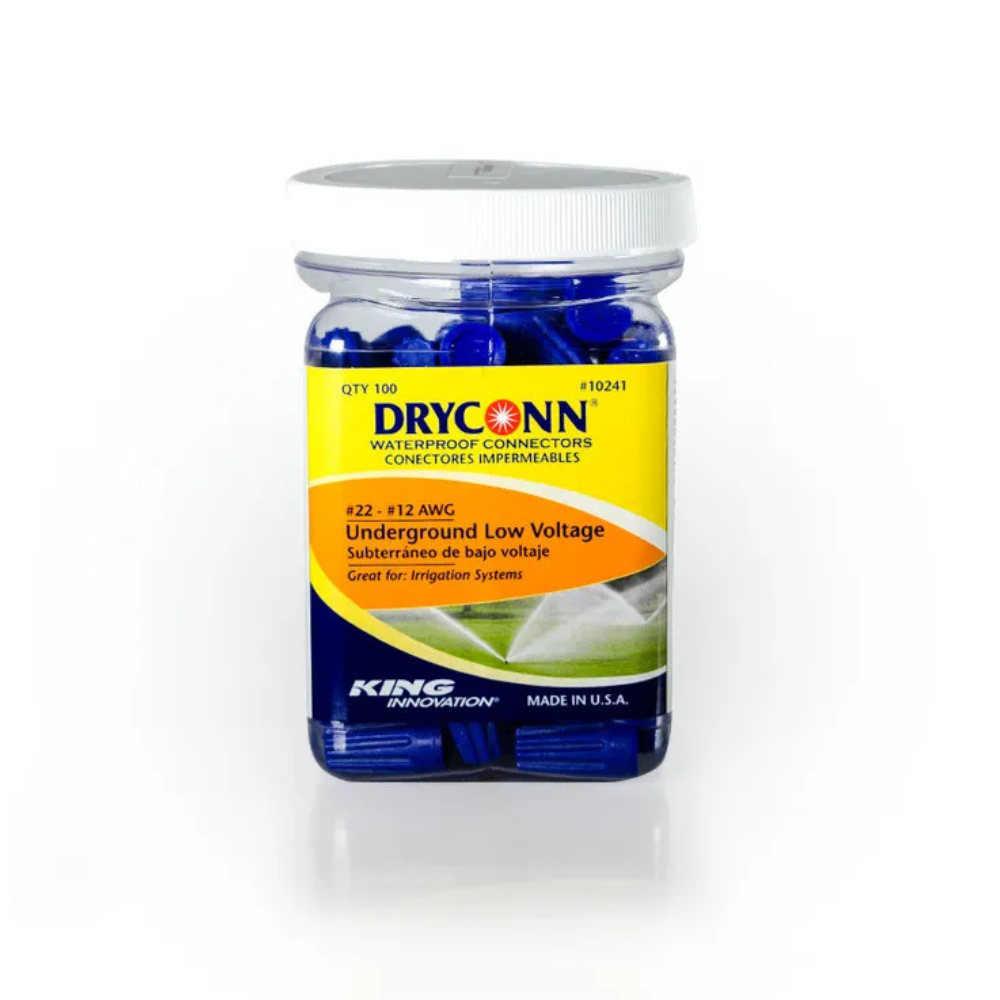 Dryconn - Blue/Blue Waterproof Wire Connectors (100 ct.) - 10241