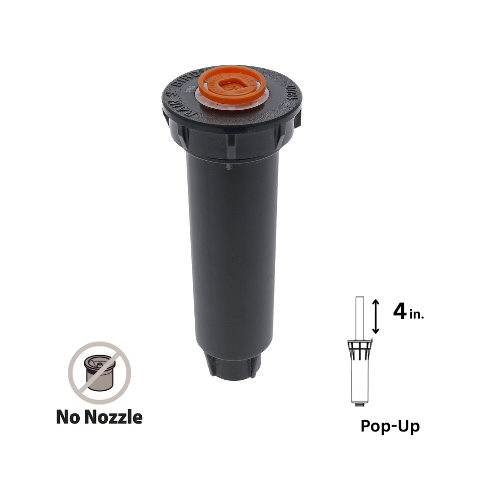 Rain Bird - 1804PRS - 4'' 1800 Series PRS Spray Head - No Nozzle