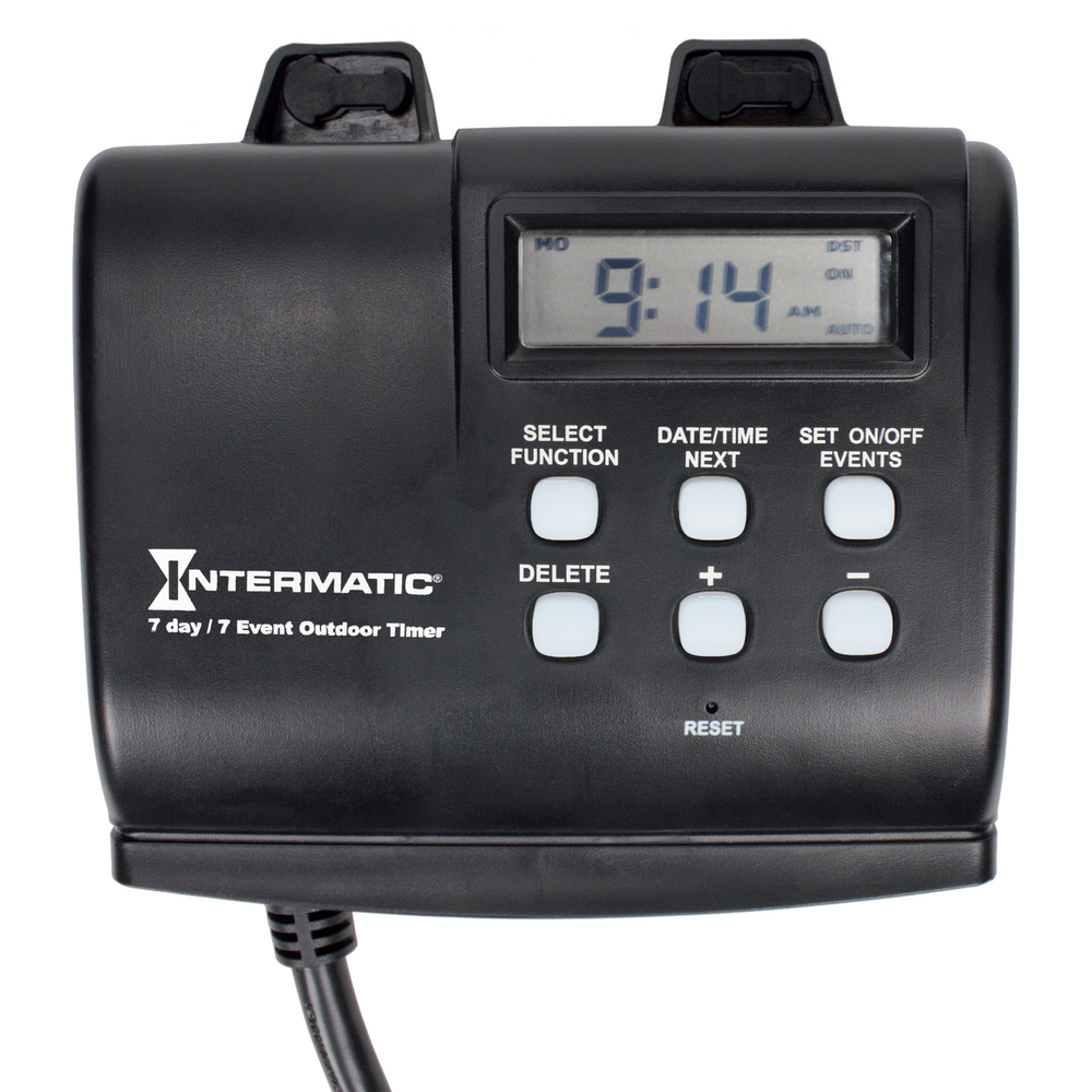 Intermatic - 7-Day Outdoor Digital Plug-In Timer - HB880R