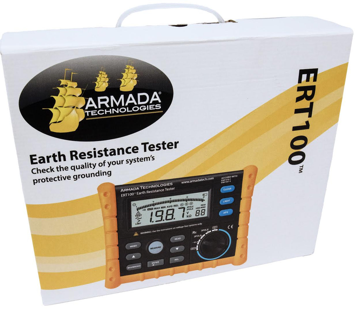Armada Technologies - ERT100™ - Digital Earth Resistance Tester