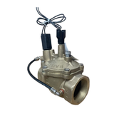 Rain Bird - 200-EFB-CP - 2'' Brass Inline Valve w/ Flow Control - Female Pipe Thread