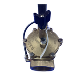 Rain Bird - 200-EFB-CP - 2'' Brass Inline Valve w/ Flow Control - Female Pipe Thread