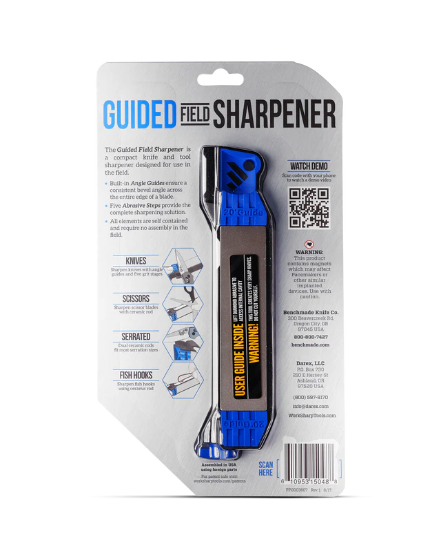 Benchmade - 100604F Guided Field Sharpener | 20°