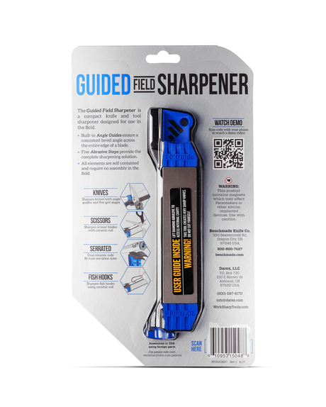 Benchmade - 100604F Guided Field Sharpener | 20°