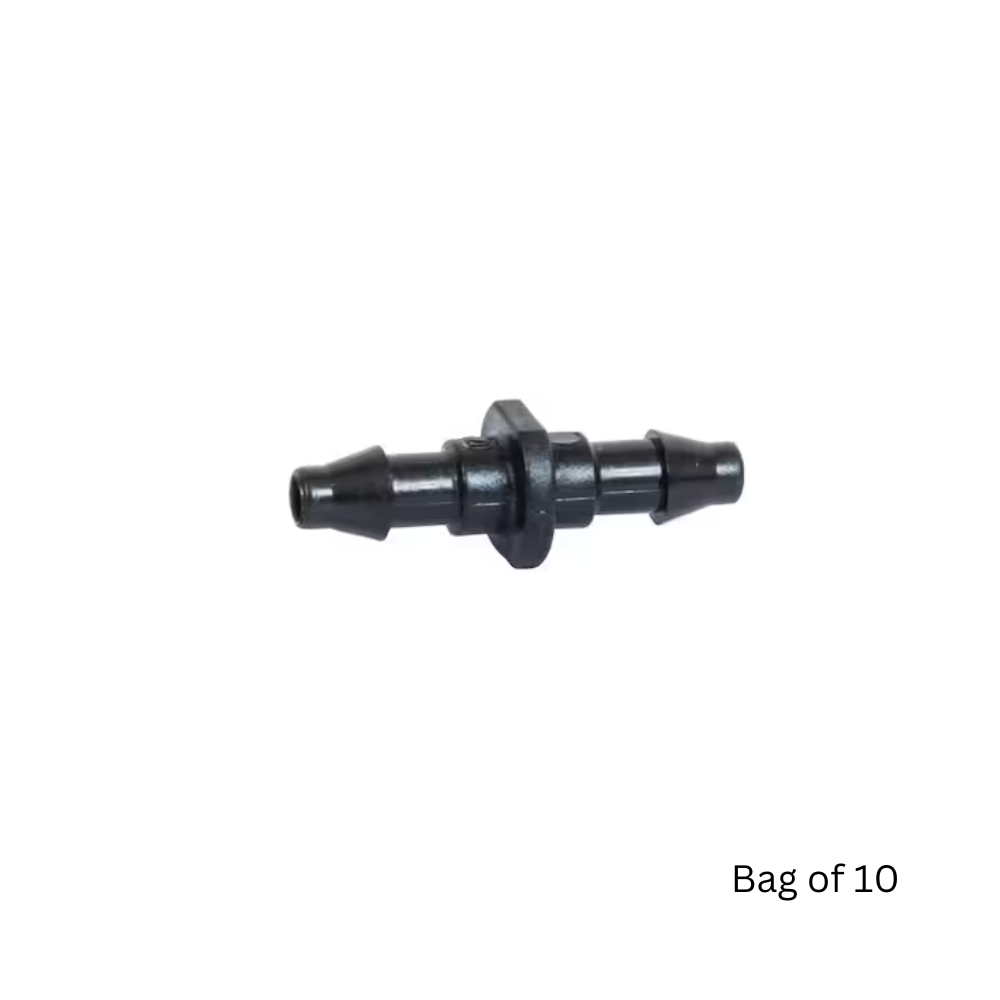 DIG - 1/4'' Barbed Connector (Pack of 10) - 25-004-B10