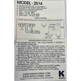 K-Rain - 2514 -  RainSwitch-Ready Single Station Controller 110V IN 24V OUT