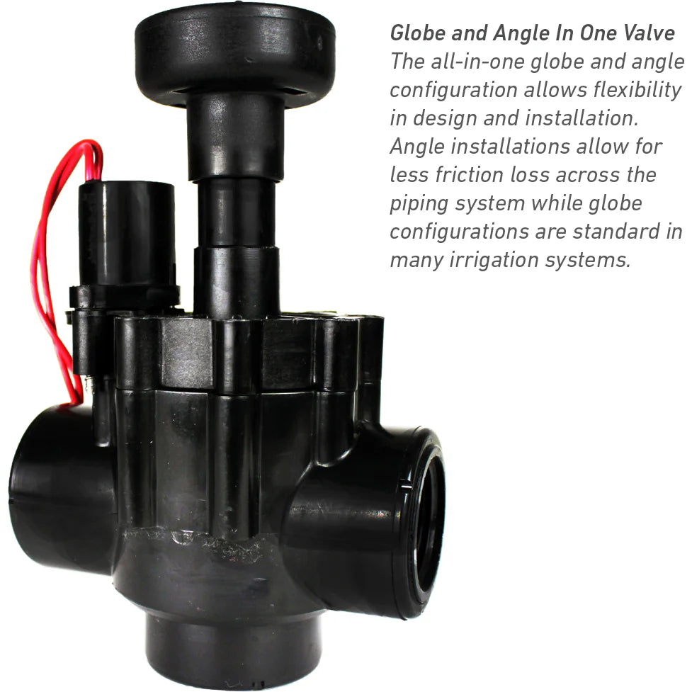 Toro - 252-26-08 - 2'' Globe / Angle Valve w/ Flow Control (FPT x FPT)