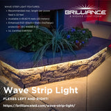 Brilliance - LED WAVE Strip Light 2700K (65.62' Reel) - BRI-WAVE-2700-65