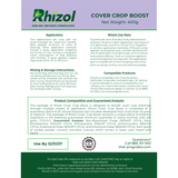 Rhizol Cover Crop - Dissolvable Microbial Soil Inoculant