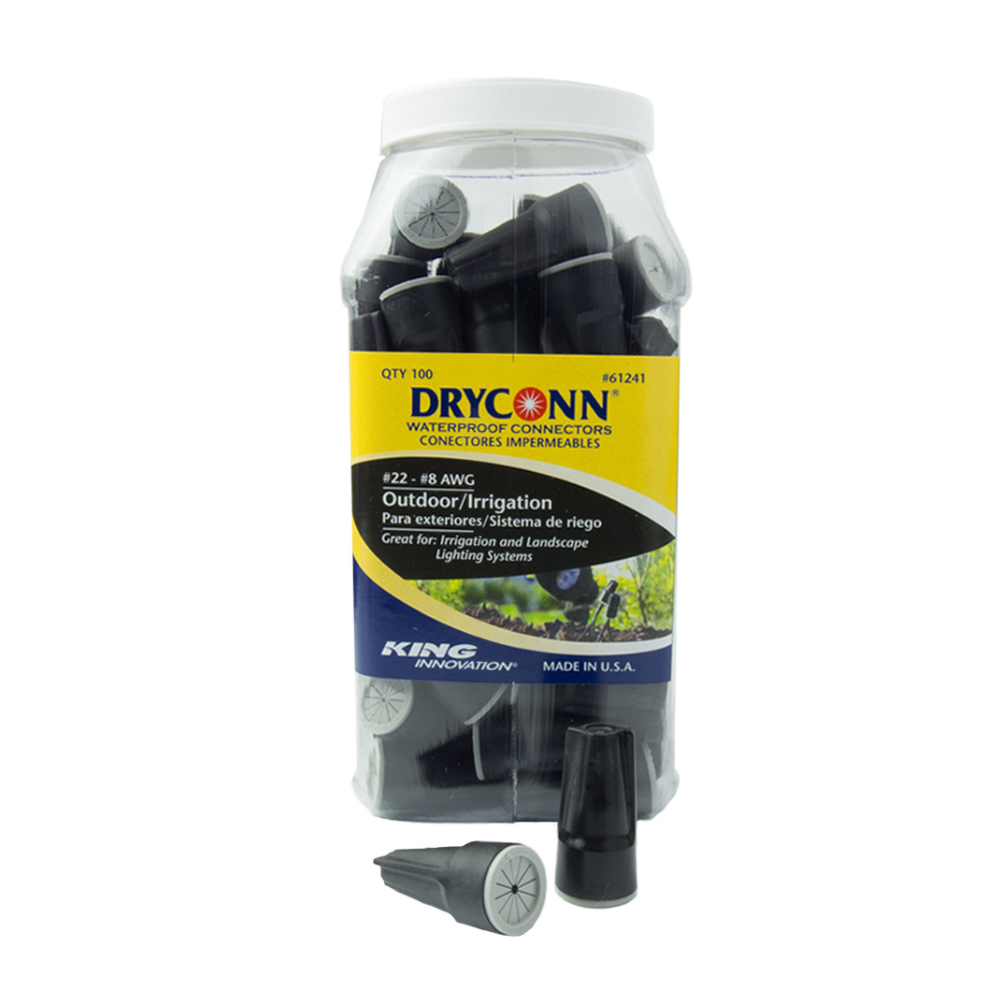 Dryconn - Outdoor Irrigation Wire Connectors (100 ct., Medium) - 61241
