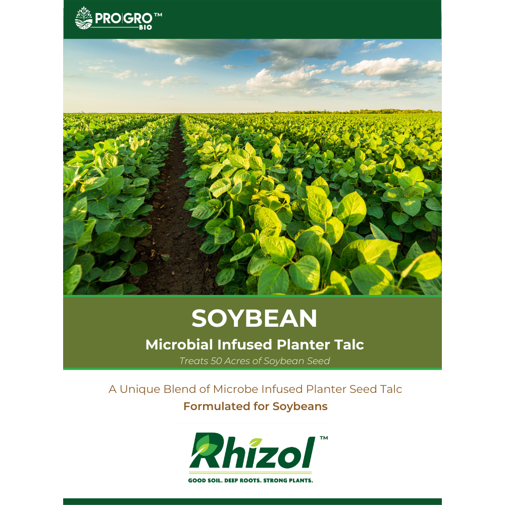 Rhizol Soybean - Microbial Infused Planter Talc (50 Acre Container)