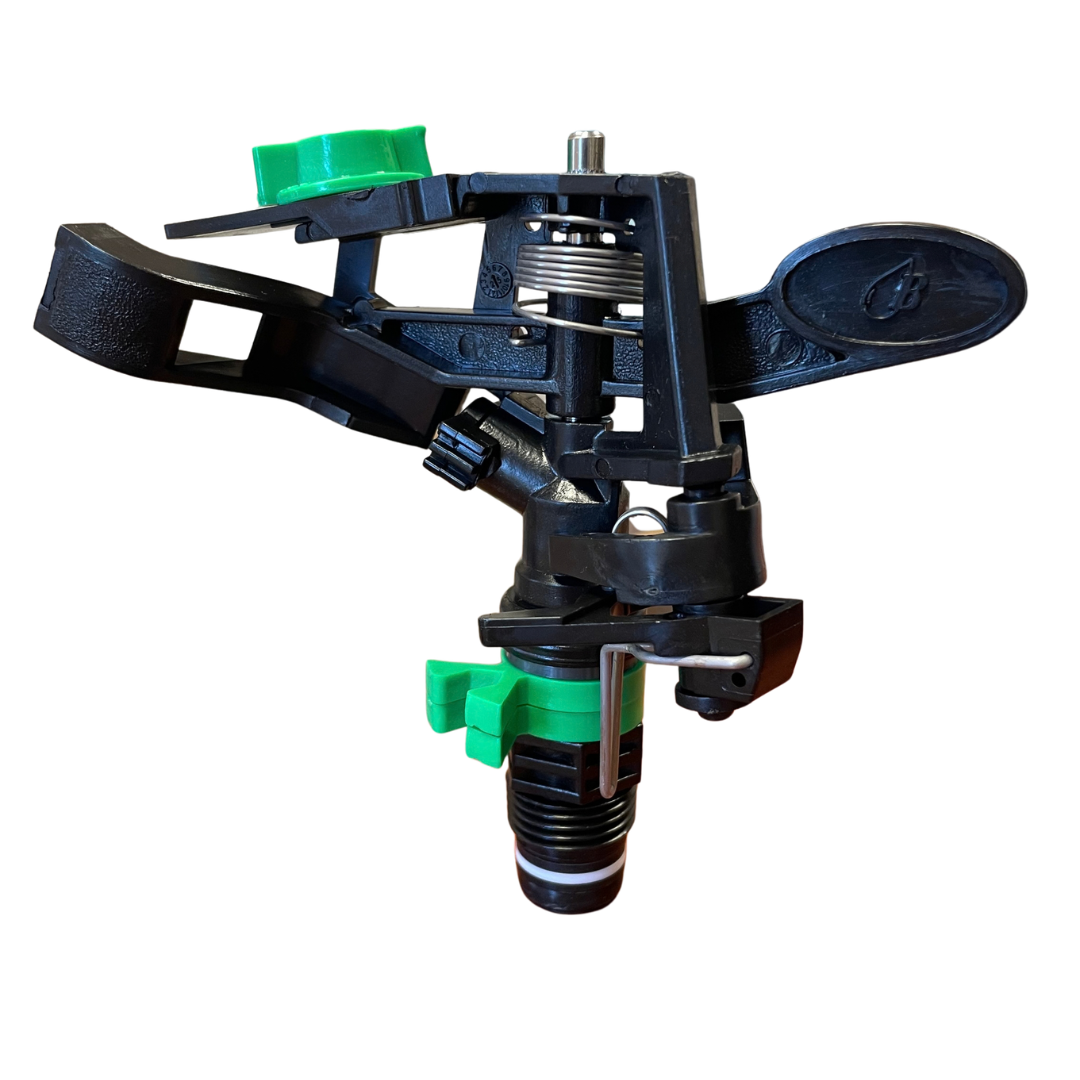 Buckner - 65P10 - 1/2'' Full/Part Circle Heavy Duty Plastic Impact Sprinkler MPT