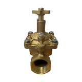 Superior - 950125 - 1-1/4'' Brass In-Line Valve w/ Flow Control (NPT)