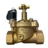 Superior - 950125 - 1-1/4'' Brass In-Line Valve w/ Flow Control (NPT)