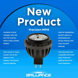 Brilliance - Precision MR16 LED Bulb (7 Watt, 2700K, 4 Degree)