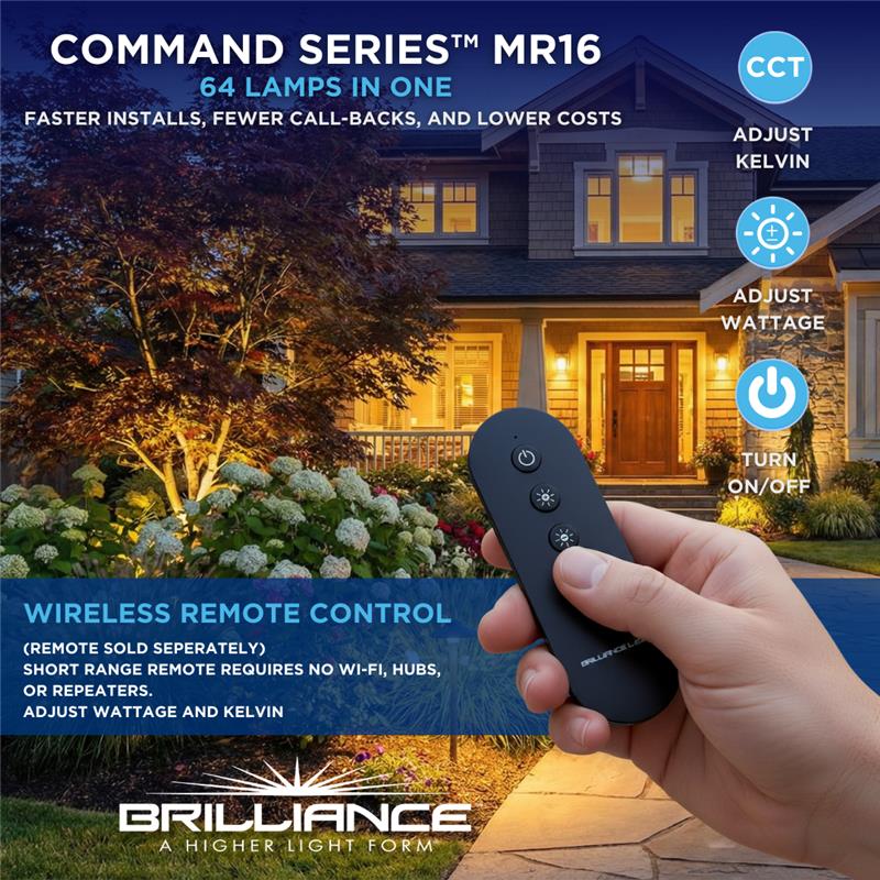 Brilliance - Command Series MR16 LED Bulb (64 Lamps In One)