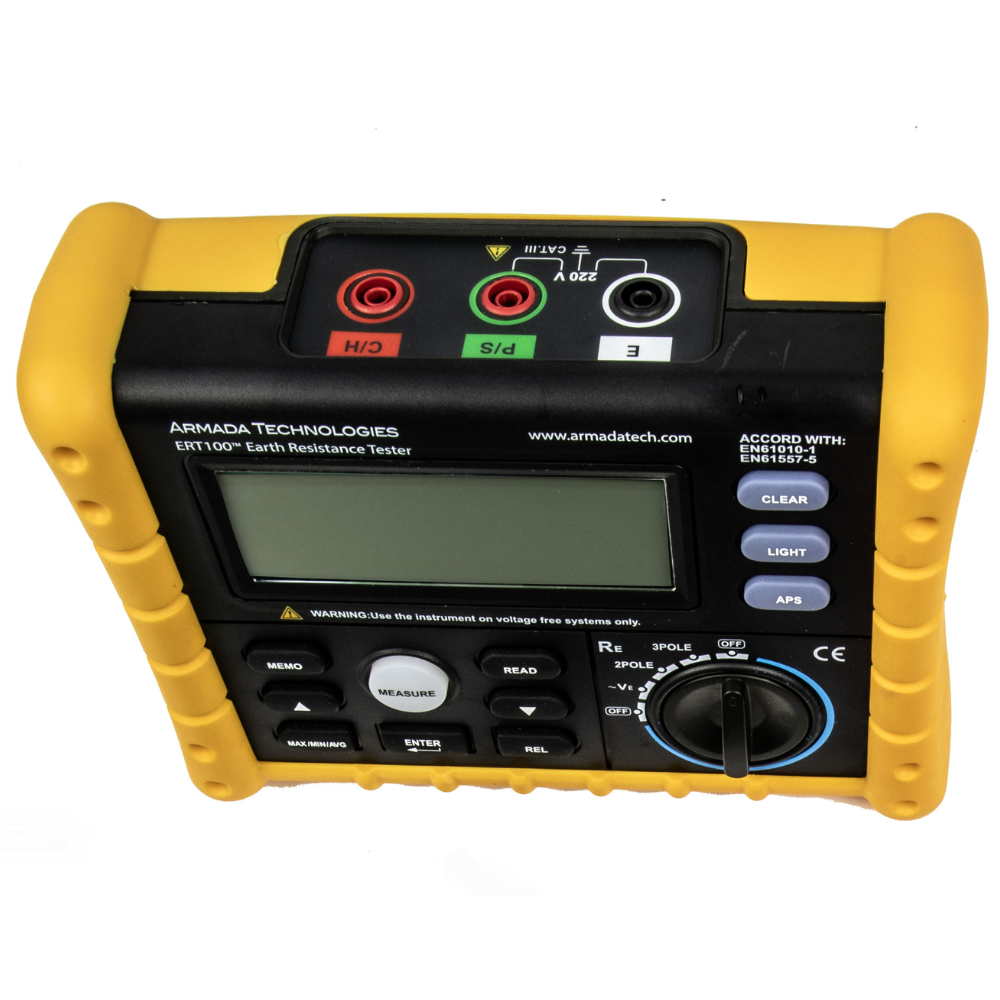 Armada Technologies - ERT100™ - Digital Earth Resistance Tester