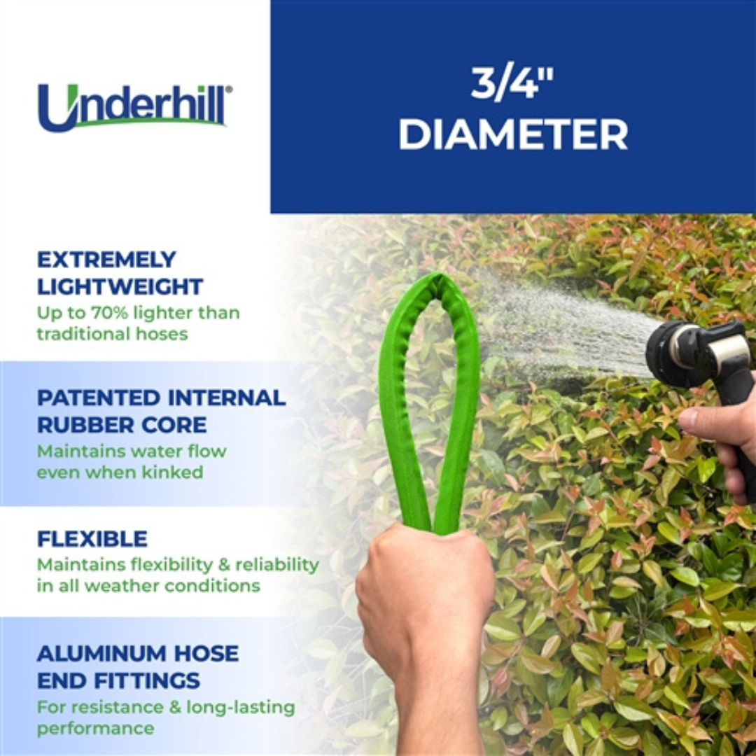 Underhill - ProLineFlex Fabric Garden Hose (3/4'' x 50') - H75-050PRO-FLEX