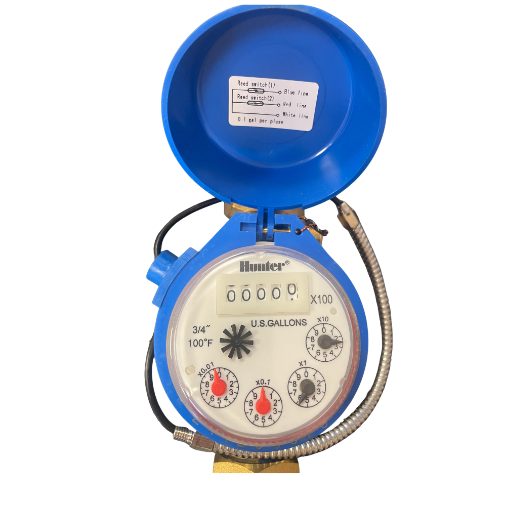 Hunter - HC-075-FLOW - 3/4'' HC Flow Meter for Hydrawise (NPT)