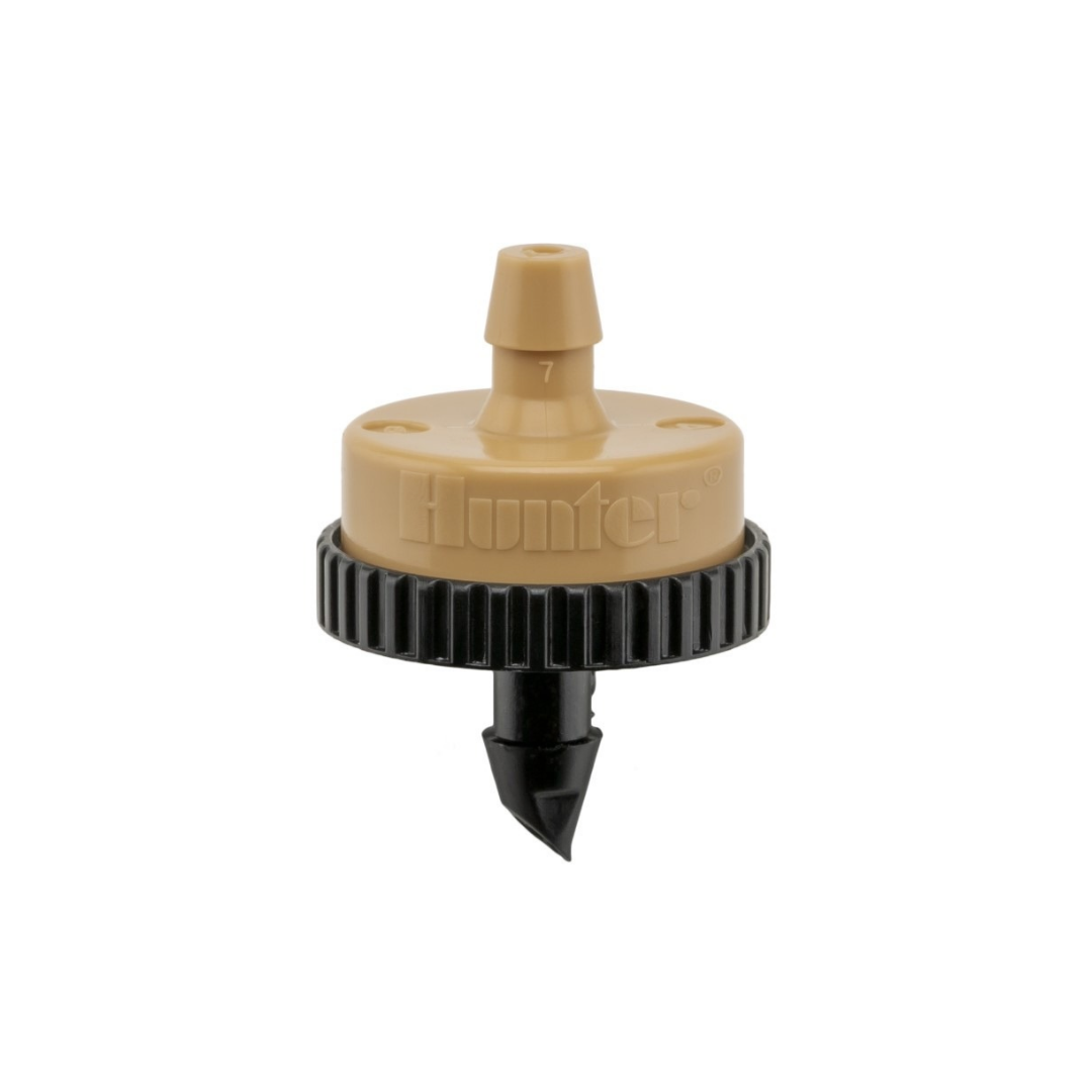 Hunter - 4.0 GPH PC Drip Emitter, Barb Inlet (Bag of 100) - HE-40-B-100