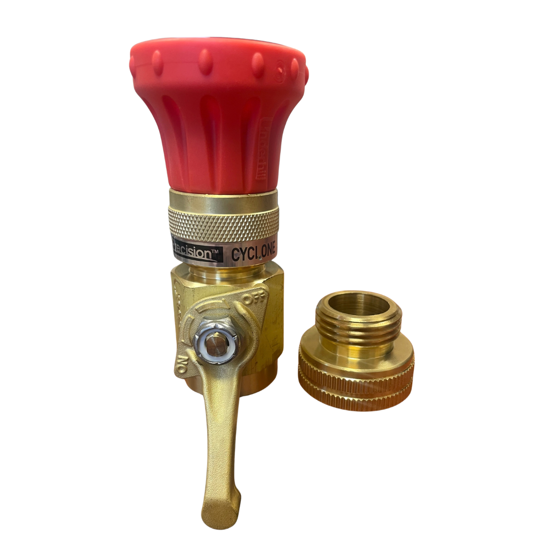 Underhill - Precision Cyclone Nozzle w/ Valve & 1'' x 3/4'' FHT Adapter - HN5000CV