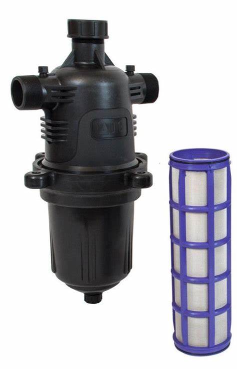 DIG - 2'' MPT 'T' Drip Filter w/ Stainless Steel Screen (155 Mesh) - PN2TMPT-155