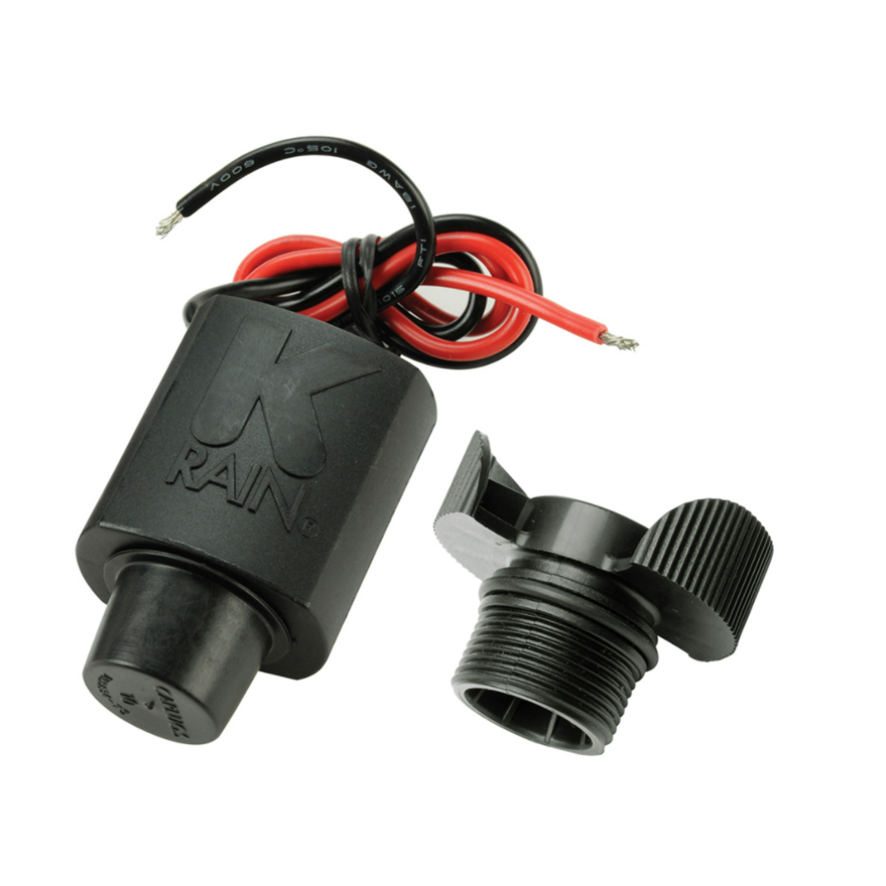 K-Rain - P3004815 - Replacement 9V DC Solenoid Kit, w/ 1 Signature/Nelson Adapter