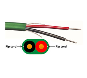 Paige - 14/2 x 500' - 14 AWG 2-Conductor Maxi Wire Decoder Cable (Red)