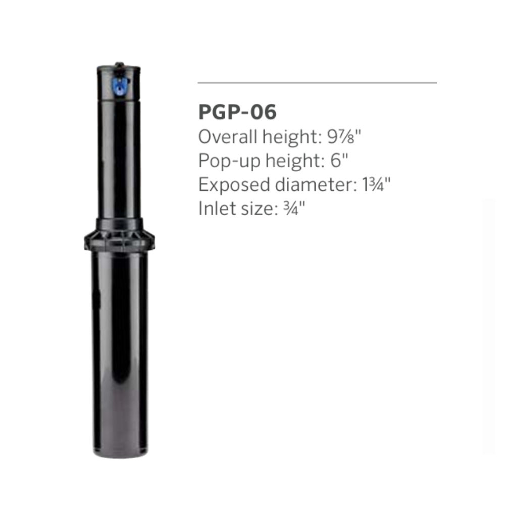 Hunter - PGP06-CV - 6'' PGP Ultra Rotor w/ Check Valve