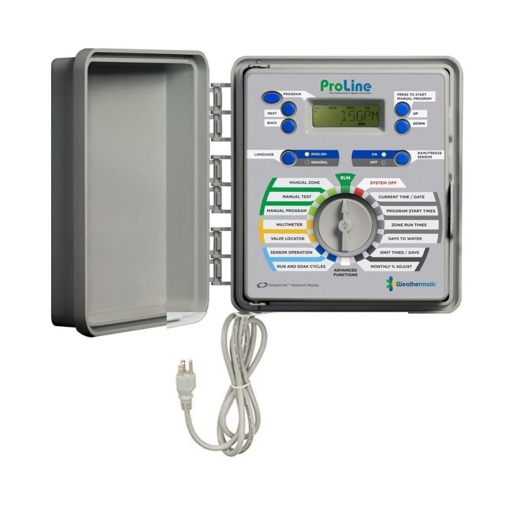 Weathermatic - ProLine 4-Station Indoor/Outdoor Controller (Expandable to 16 Zones) - PL1600