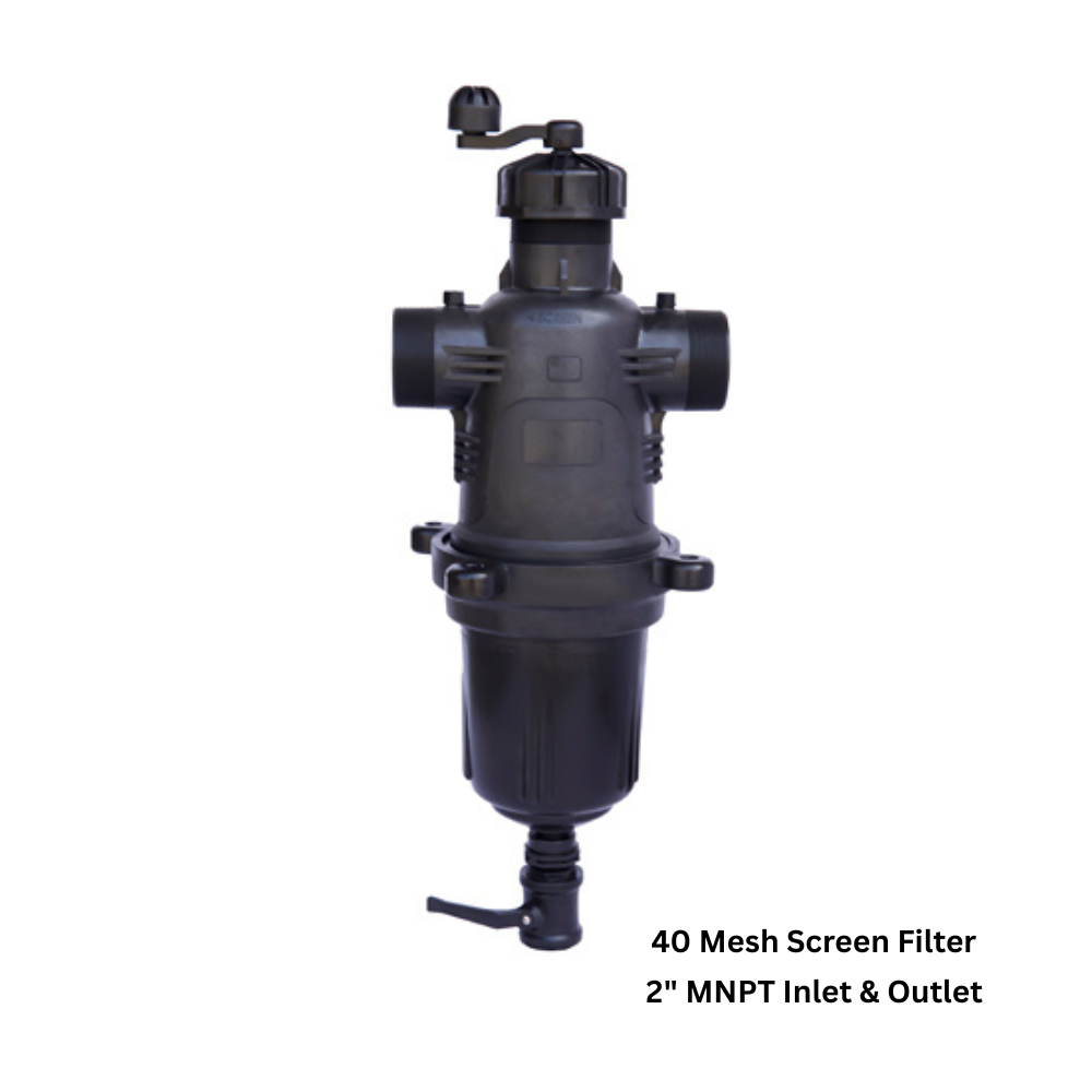 DIG - 2'' MPT SUPRA-TS Semi-Automatic Screen Filter (40 Mesh) - PN2SAS-040