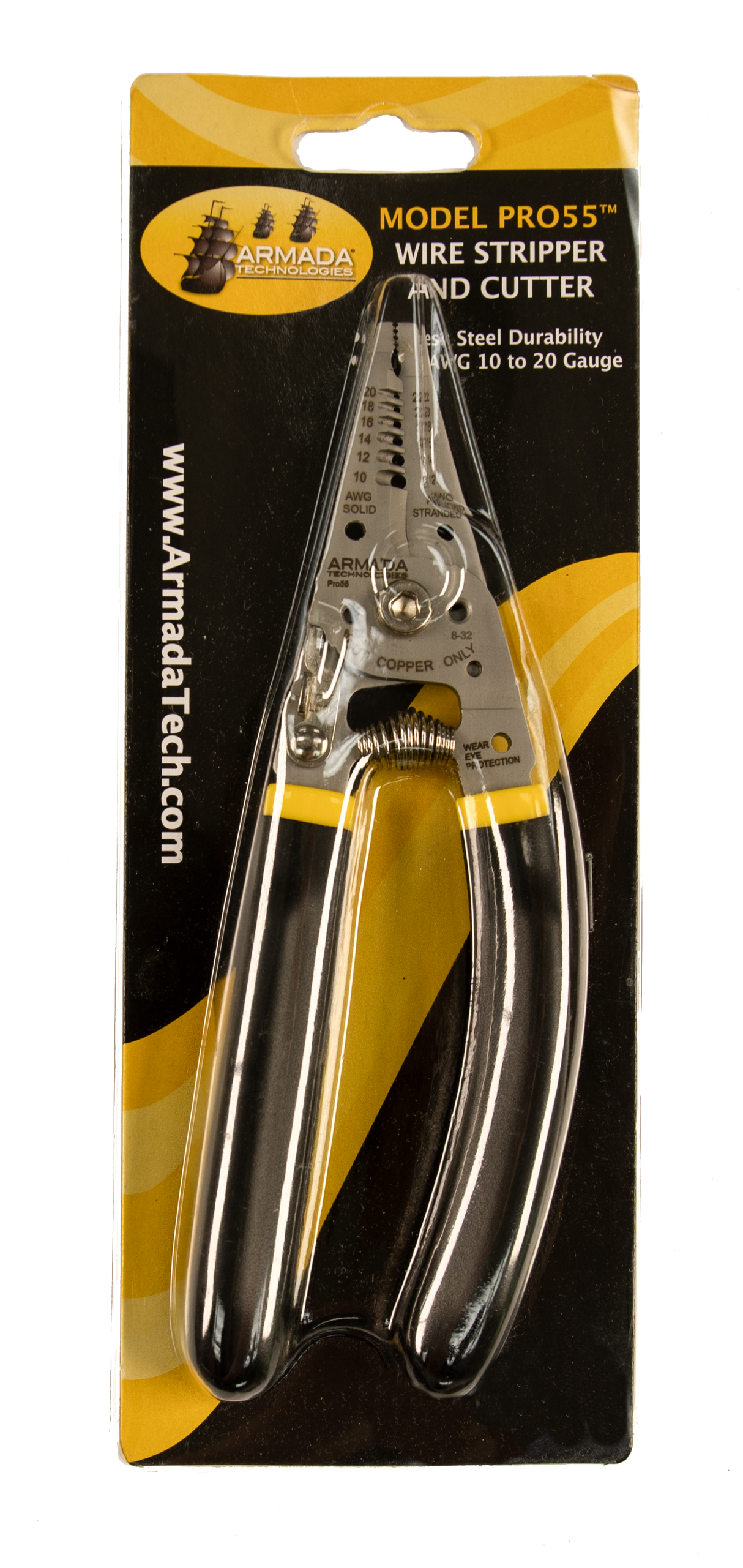 Armada Technologies - Pro55 - Wire Strippers (Stainless Steel)