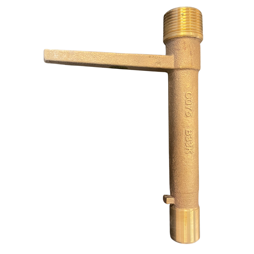 Buckner - QB33K07 - Quick Coupling Key; 3/4" NPT Male x 1/2" Female, Single Lug
