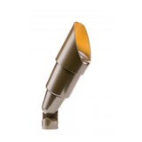 FX Luminaire - RS Up Light w/ Long Shroud (Bronze, No Lamp) - RS-NL-LS-BZ