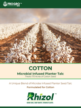 Rhizol Cotton - Microbial Infused Planter Talc (170 Acre Container)