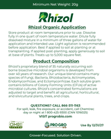 Rhizol Organic - Dissolvable Microbial Soil Inoculant