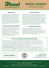 Rhizol Peanut - Dissolvable Microbial Soil Inoculant