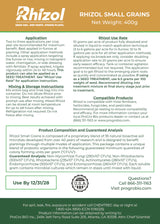 Rhizol Small Grains - Dissolvable Microbial Soil Inoculant