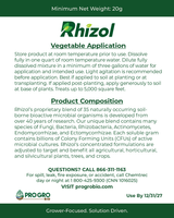 Rhizol Vegetable - Dissolvable Microbial Soil Inoculent