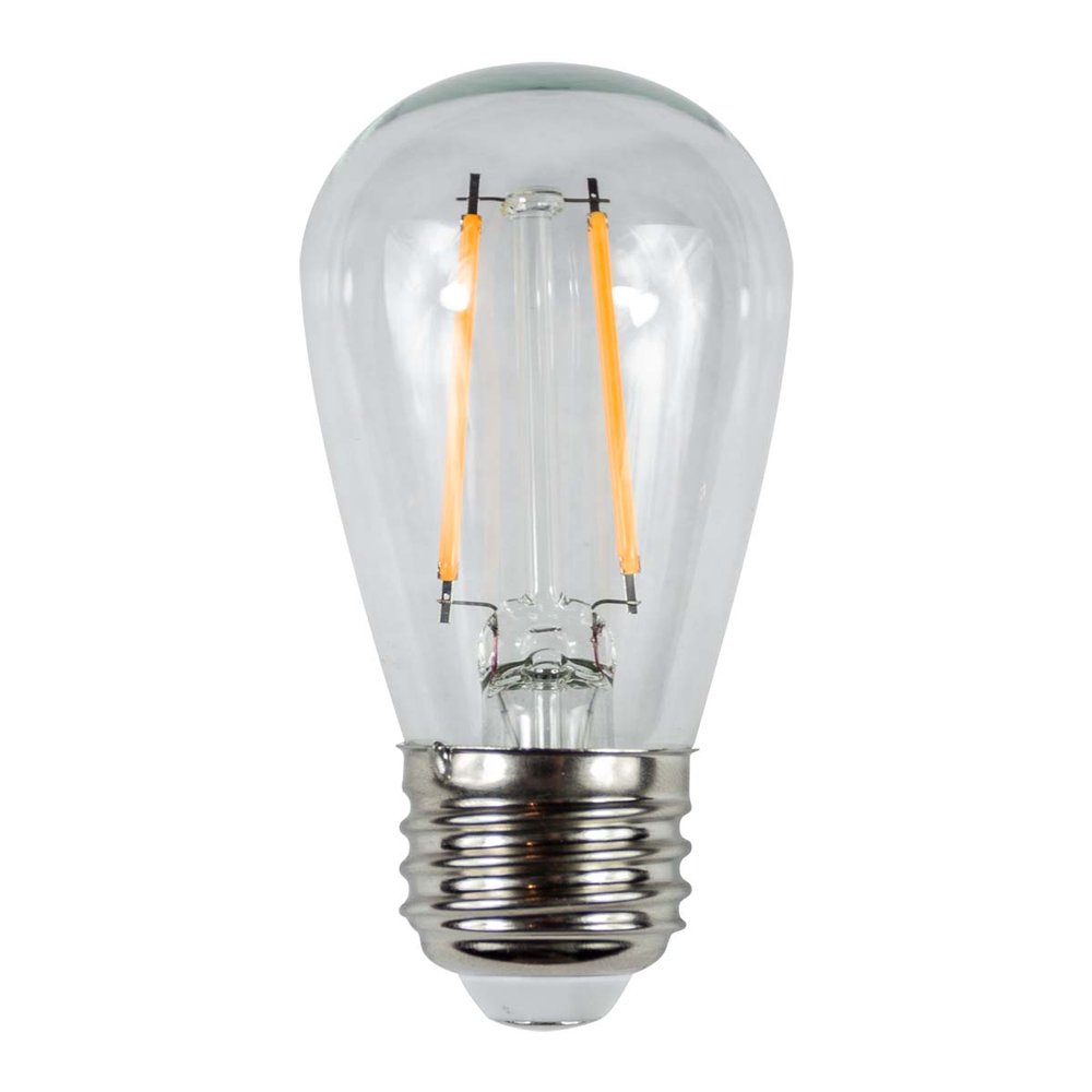 Brilliance - S14 Edge Filament Line Voltage Bulb (2.5 Watt, 2700K, 120VAC)
