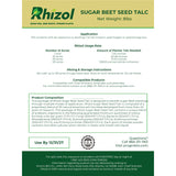 Rhizol Sugar Beet - Microbial Infused Planter Talc (160 Acre Container)