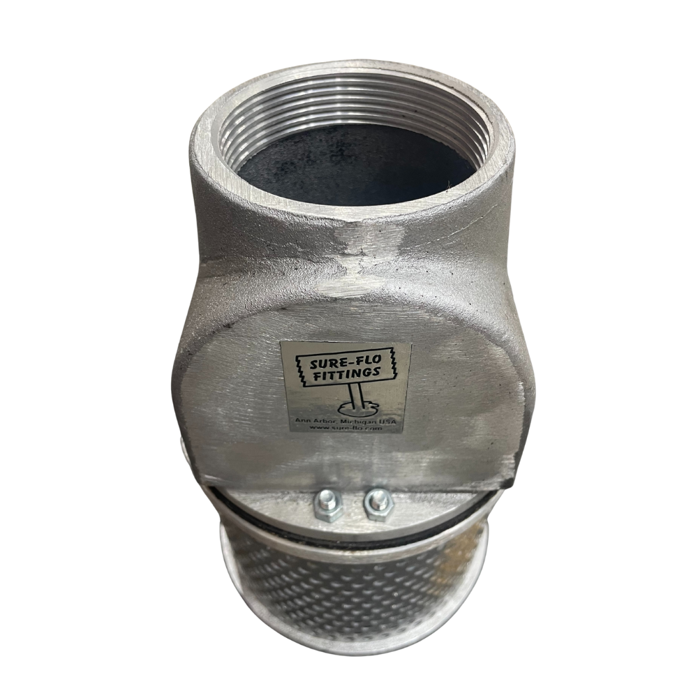 Sure Flo - 3'' Foot Valve Vertical Female Thread SFVV3-FP