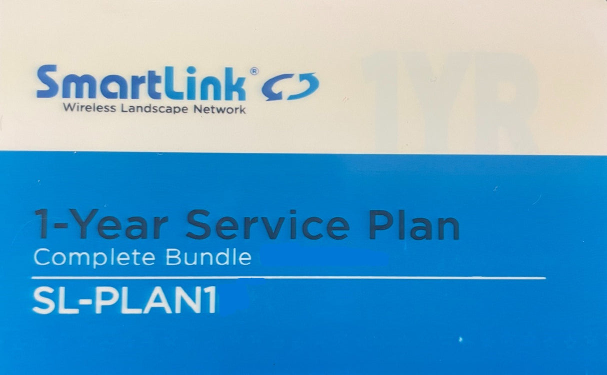 Weathermatic - SmartLink 1-Year Service Plan - SL-PLAN1-CARD