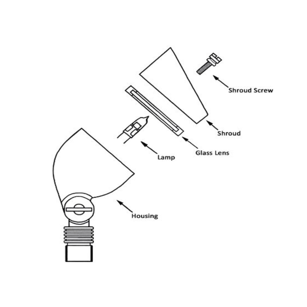 UNVLS - Small Area Flood LED Light (2.5W-2700K) - AF2900WB-LV2T327K
