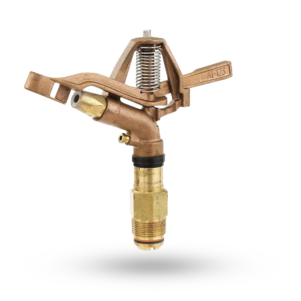 Buckner - AI1232414 - 1-1/4'' Full/Part Circle Brass Impact Sprinkler MPT