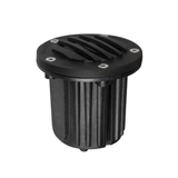 Brilliance - Black Diamond MR16 Grate Top Well Light (No Lamp) - BD-WL-MR16-GRATE-BK-NL